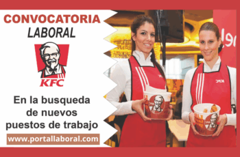 KFC Perú Ofrece Oportunidades laborales