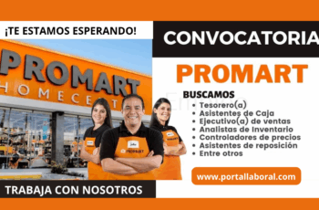 Nueva Convocatoria laboral En Promart