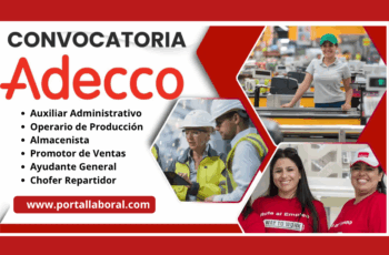 Nuevos Empleos Disponibles en Adecco Perú