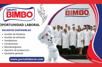 Postula Hoy Y Sé Parte de la Familia Bimbo
