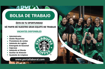Puestos de Empleo Disponibles en Starbucks