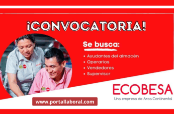 Puestos de Trabajo Disponibles en Ecobesa