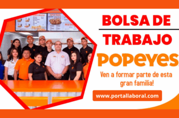 Puestos de Trabajo En Popeyes Perú