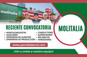Trabaja en Molitalia Calidad y Tradición
