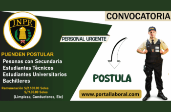 Postula y Forma Parte del INPE