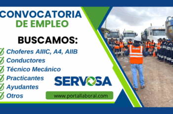 Únete a Servosa y Desarrolla tu Carrera