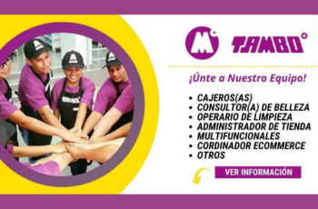 Oportunidades de Empleo en Tiendas Tambo