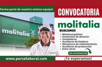 Oportunidades de empleo en Molitalia