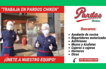 Oportunidades de empleo en Pardos Chicken