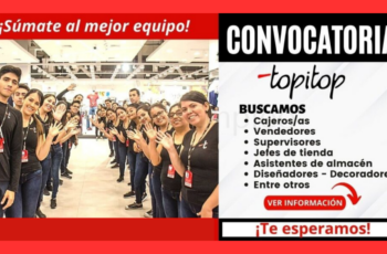 Oportunidades de empleo en Topitop
