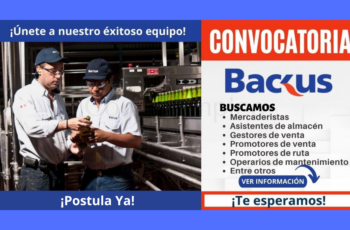 Oportunidades laborales Backus