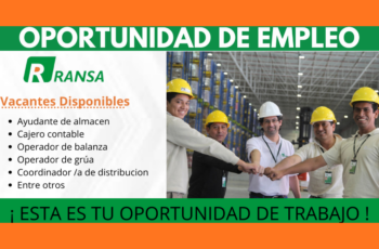 Oportunidades laborales en Ransa