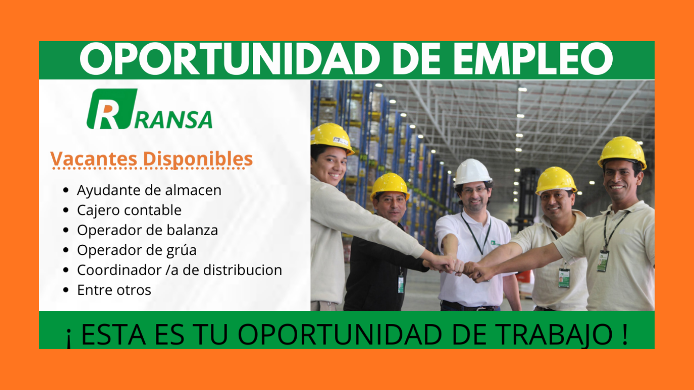 Pablo Ransa Oportunidades laborales en Ransa